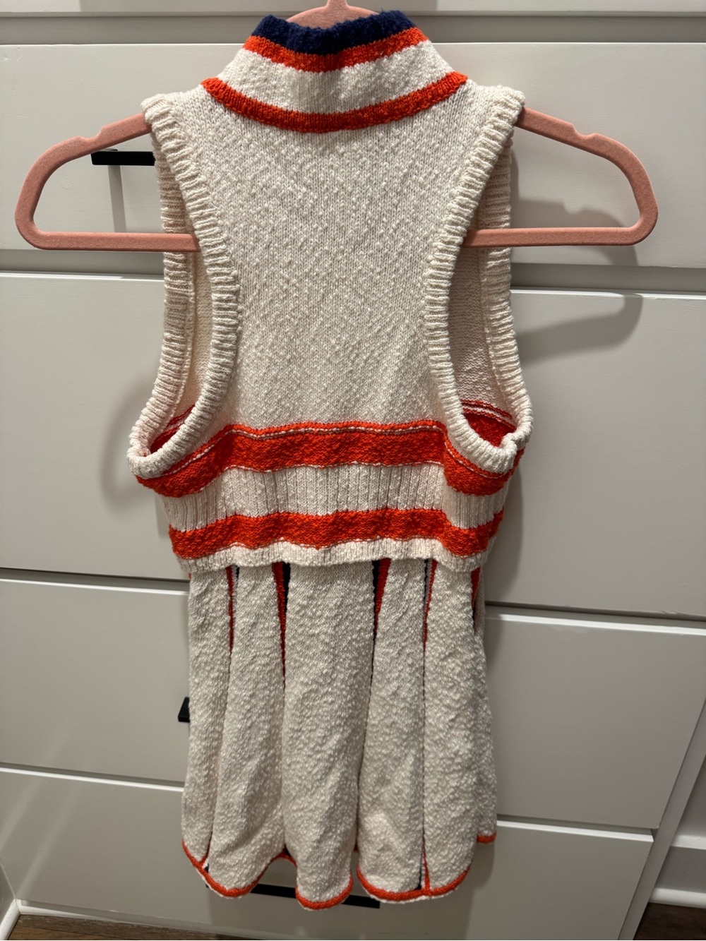 Knit half zip Dress - Picture 4 of 4